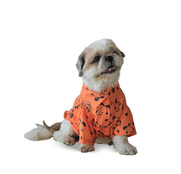 15 FURRIES Orange Snoopy Dog Shirt
