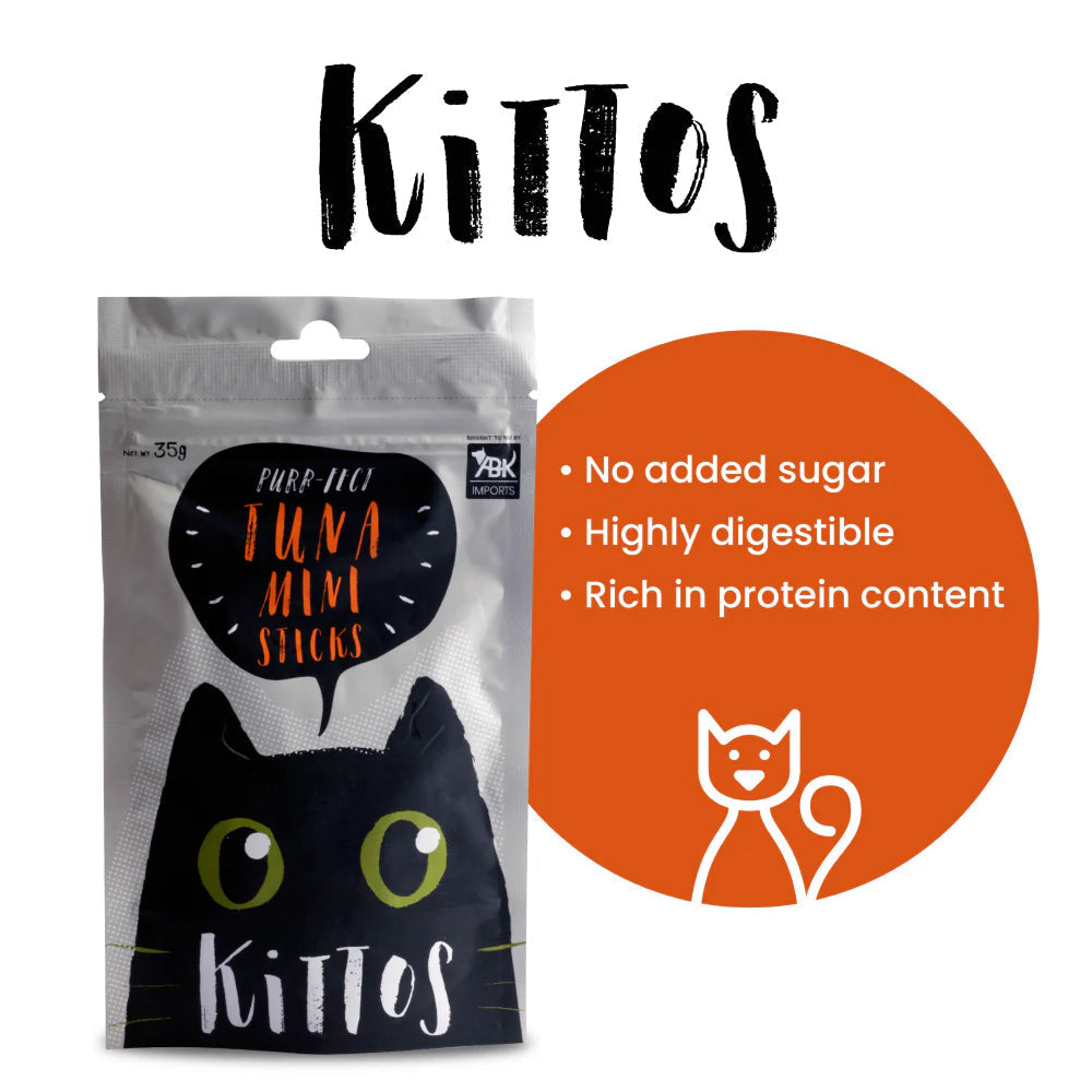 Kittos Tuna Mini Sticks 35g