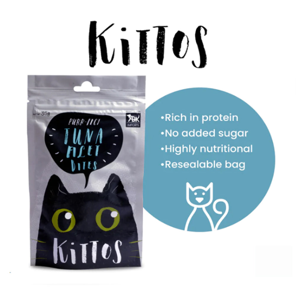 Kittos Tuna Filet Bites 35g