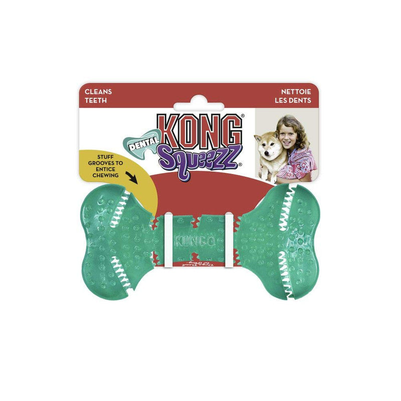 Kong Squeezz Dental Bone-M