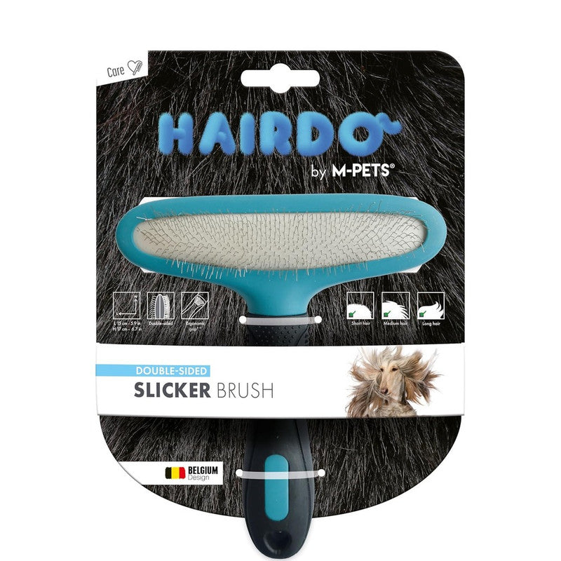 M-Pets Double Sided Slicker Brush