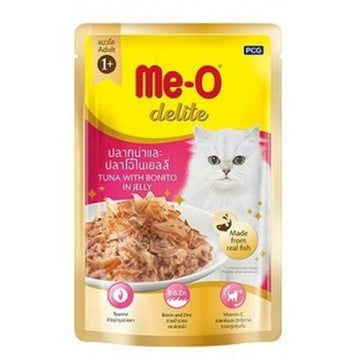 Me-O Delite Tuna With Bonito In Jelly 70g ( Multi-Pack)