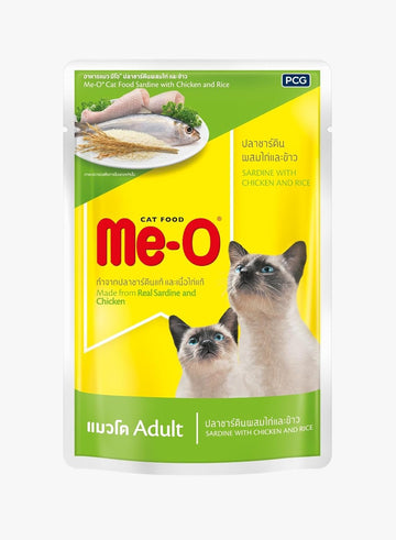 Me-O Sardine with Chicken n Rice 80g ( Multi-Pack)