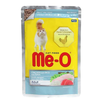 Me-O Chicken With Rice And Tuna 80g