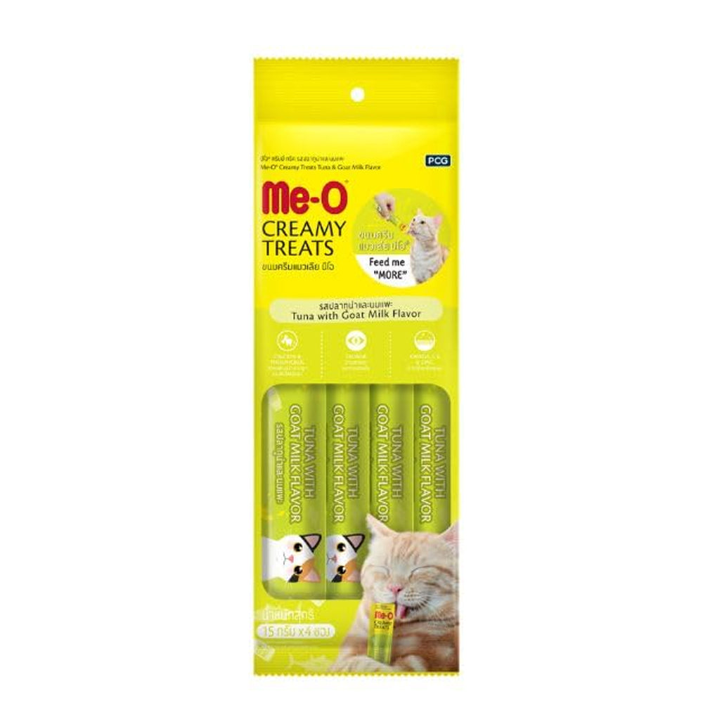 Me-O Creamy Treat Tuna n Goat Milk 60gm