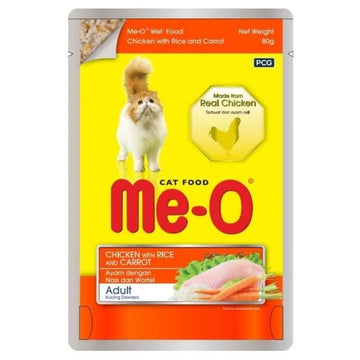 Me-o Chicken with Rice & Carrot 80g ( Multi-Pack)