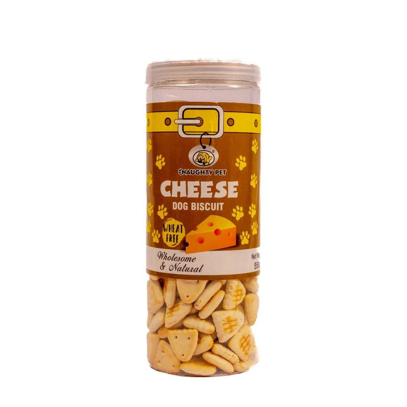 Naughty Pet Cheese Biscuit 550g