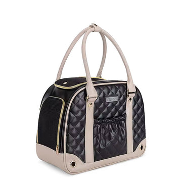 Truelove Chic Pet Travel Handbag - Black -M