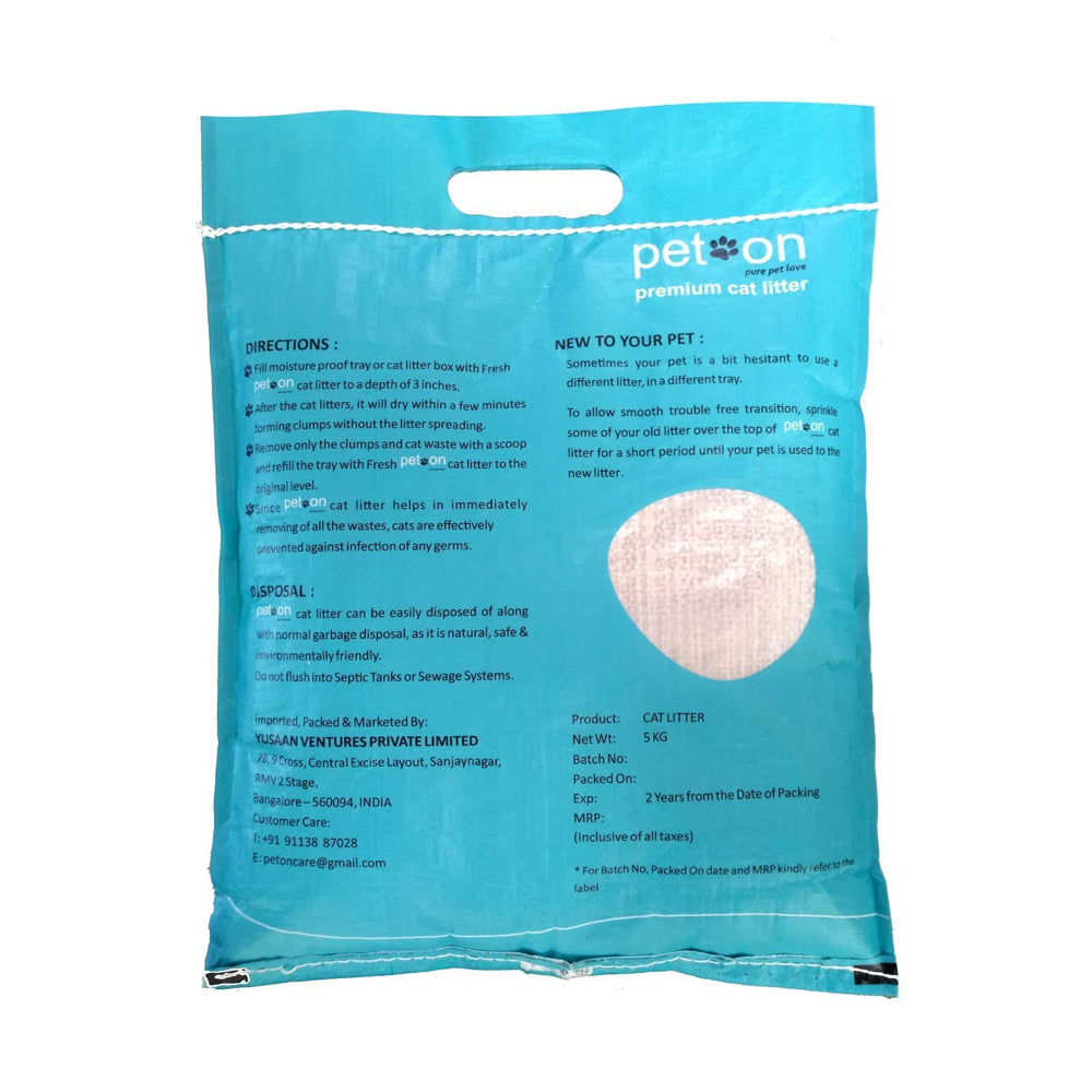 Peton Lemon Scented Cat Litter