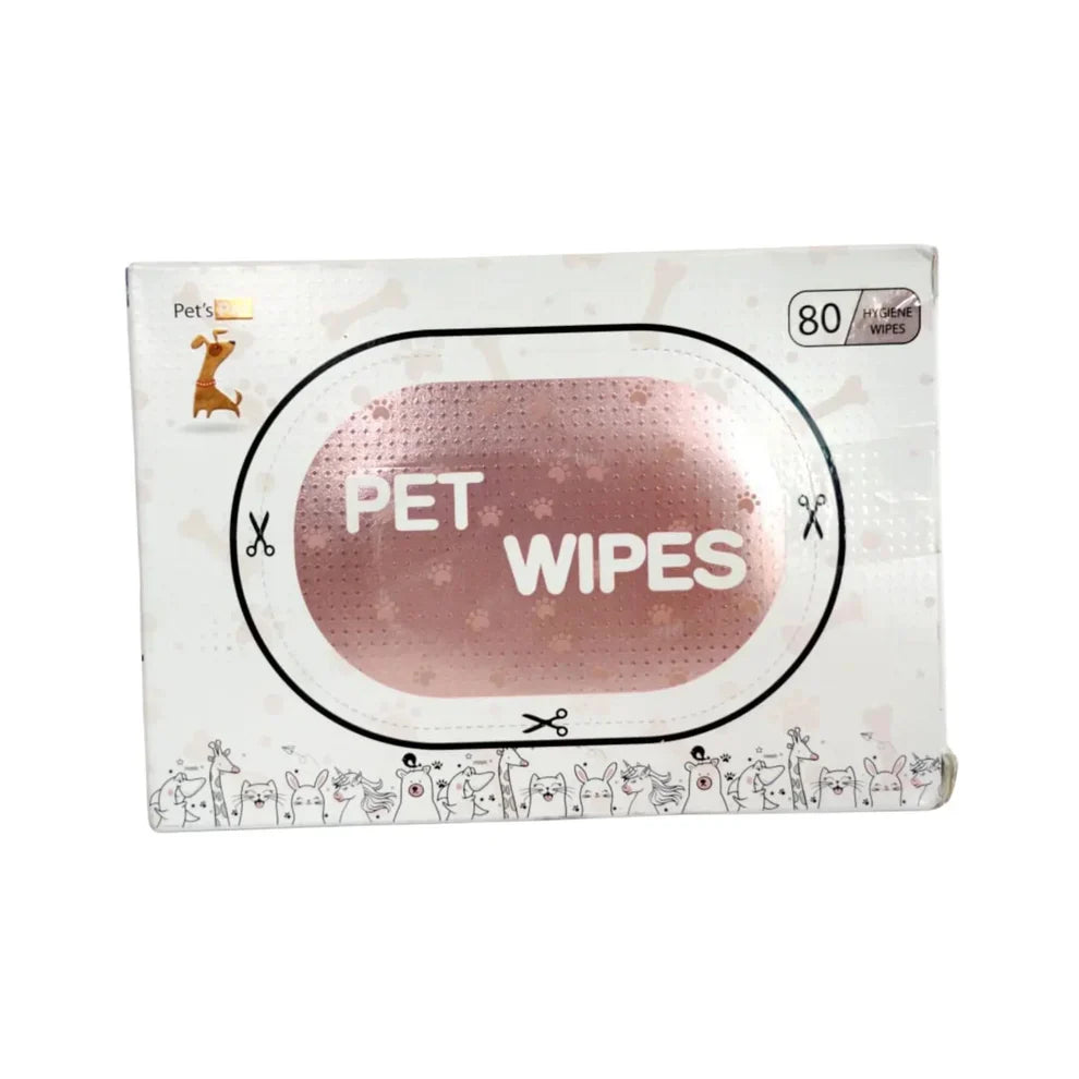 Pets Pot Pet Wipes 80 pulls
