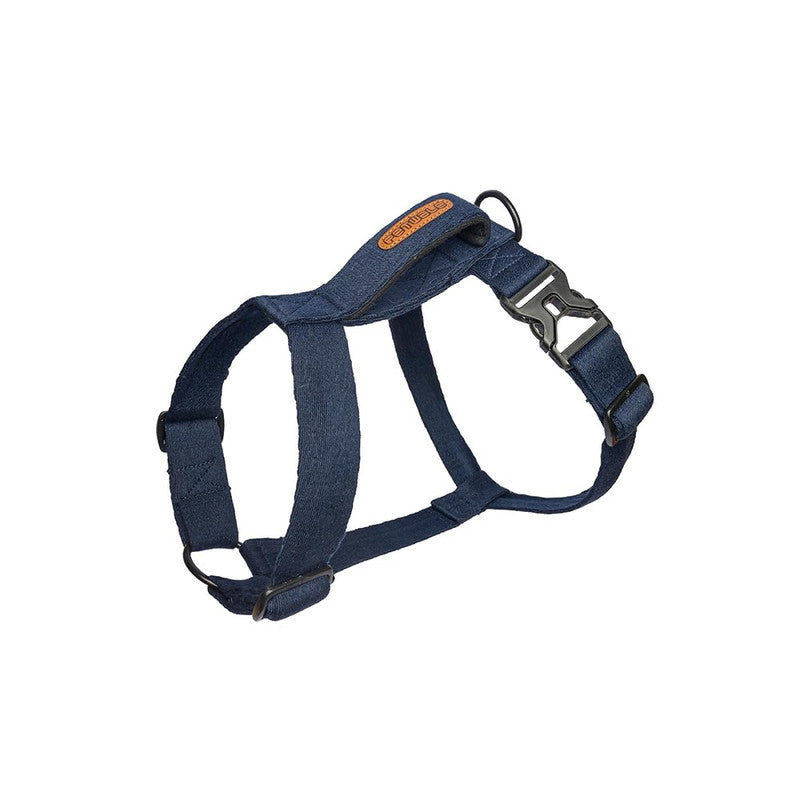Petwale Navy Blue H-Harness (Large)