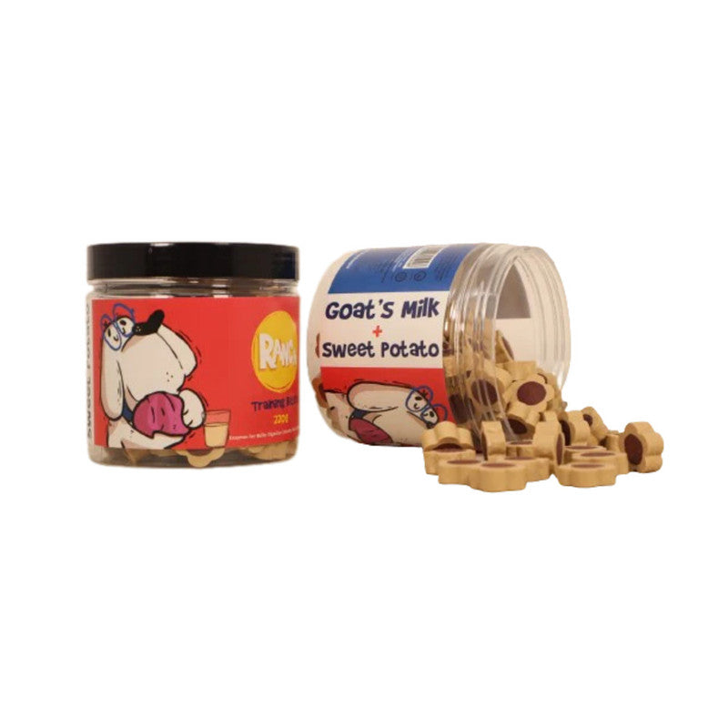 Ranch Training Bites Goat Milk n Sweet Potato Jar 220g