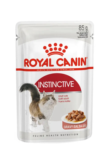 Royal Canin Instinctive Adult Gravy Cat Wet Food 85g ( Multi-Pack )