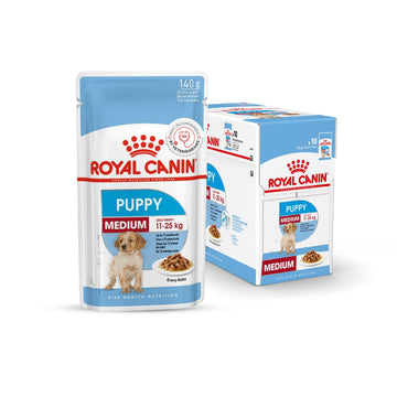 Royal Canin Medium Puppy In Gravy Salsa 140gm