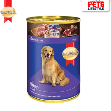 Smart Heart Canned Adult Lamb 400g Gravy