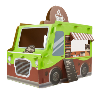 Fofos Coffee Bus Scratcher
