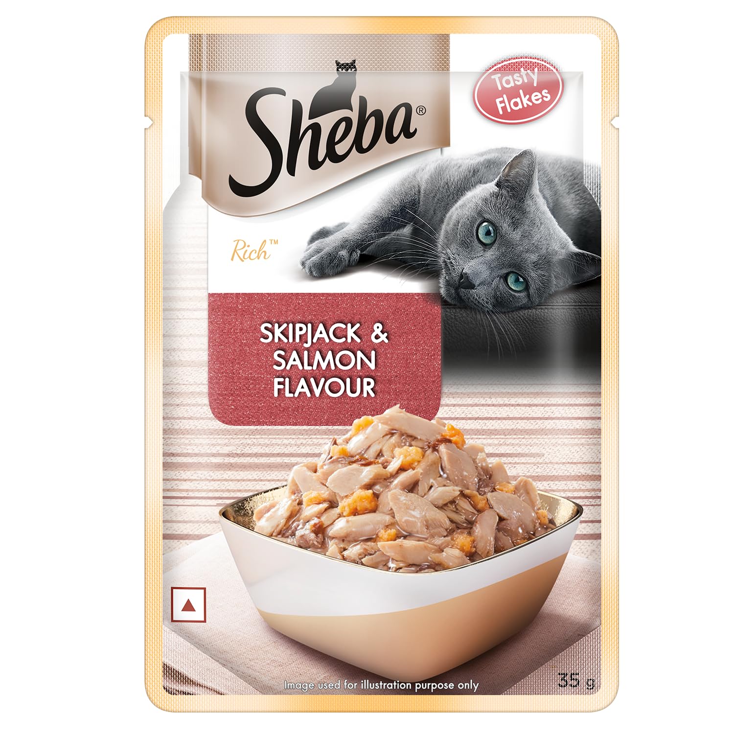 Sheba Skipjack n Salmon 35g ( Multi-Pack )