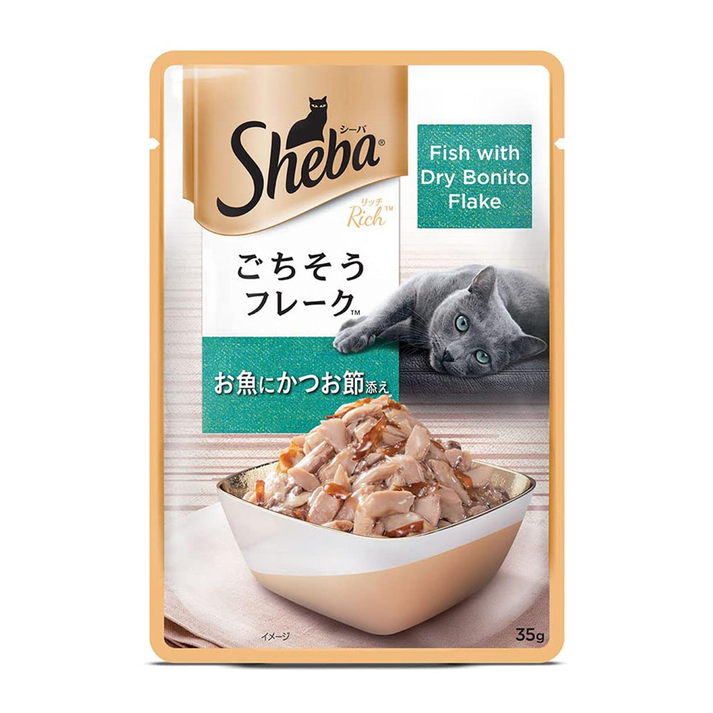 Sheba Fish With Dry Bonito Flake 35g