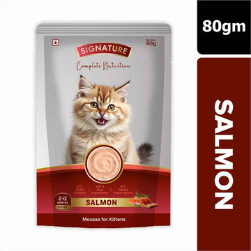Signature Salmon Mousse Cat 80gm (5+1)Pc