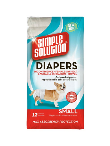 Simple Solution Diapers S (pack of 12 )