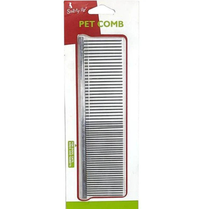 SmartyPet 7in Flat Comb Long Pin