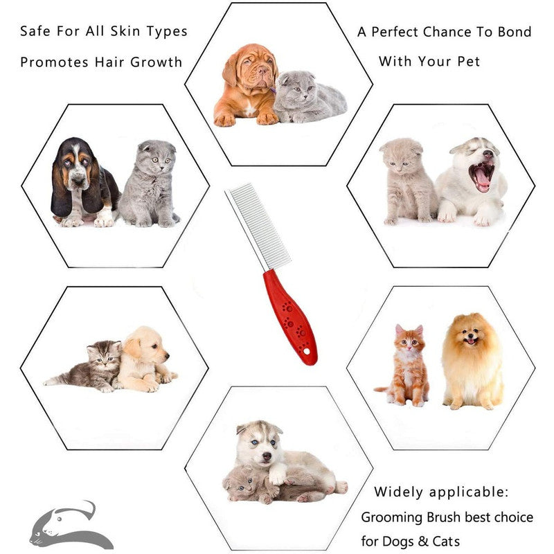 SmartyPet Plastic Handle Comb