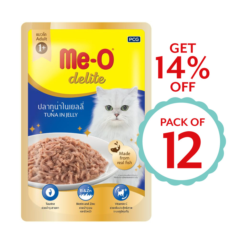 Me-O Delite Tuna In Jelly 70g ( Multi-Pack)