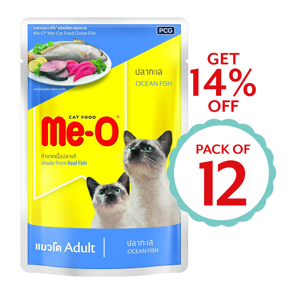 Me-o Ocean Fish 80g ( Multi-Pack)