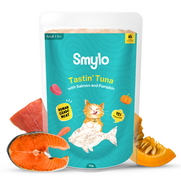Smylo Adult Cat Tastin Tuna With Salmon & Pumpkin 70g