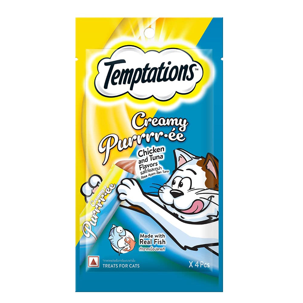 Temptations Creamy Treat Chicken & Tuna 48g