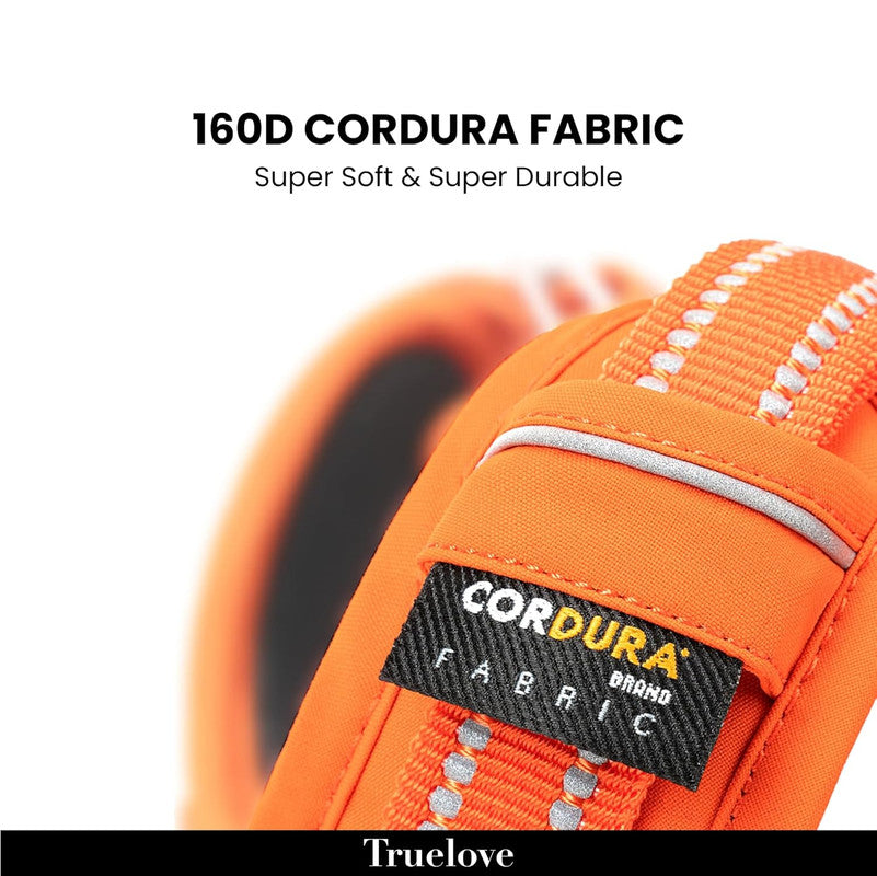 TrueLove NO Pull Cordura Harness Orange-M