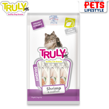 Truly Creamy Treat Shrimp n Codfish 70g