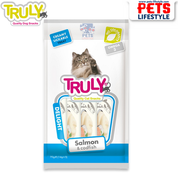 Truly Creamy Treat Salmon n Codfish 420g
