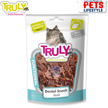 Truly Cat Treat Dental Care Duck Snacks 50g