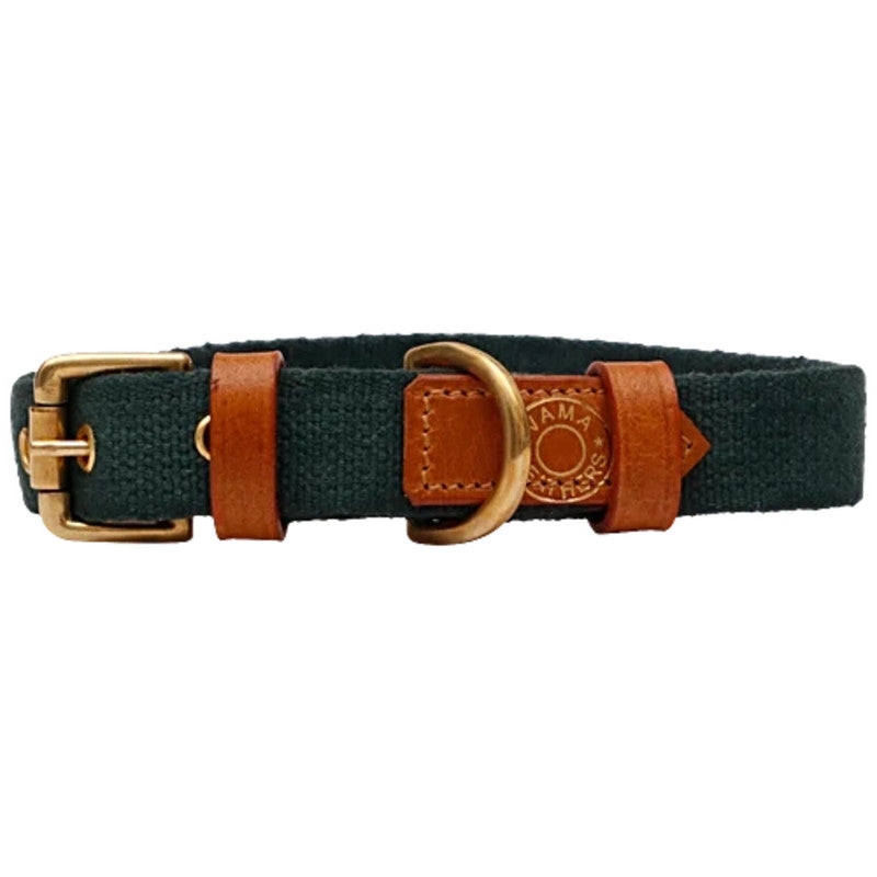 Vama Canvas Collar Green S