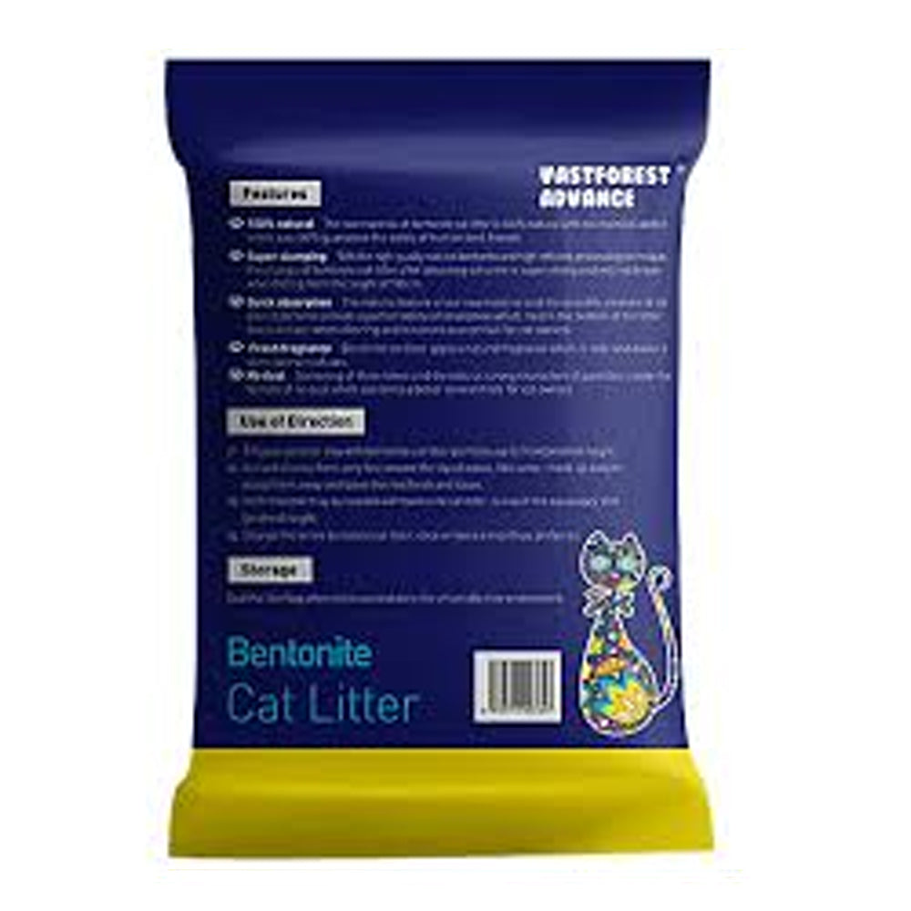 Vast Forest Bentonite Cat Litter Lemon