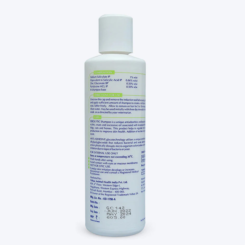 Virbac Sebolytic Shampoo