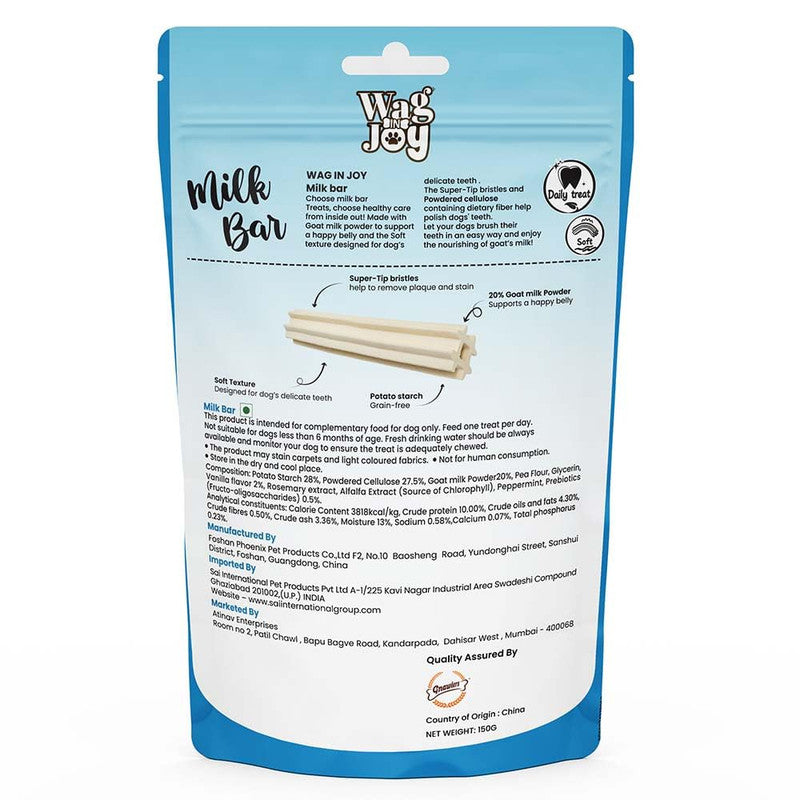 Wag n Joy Milk Bar 125g