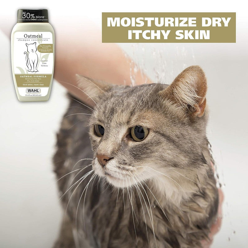 Wahl Oatmeal Coconut Cat Shampoo 455ml