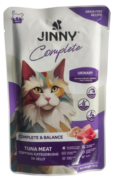Jinny Complete Tuna Meat Topping Katsuobushi In Jelly 70g