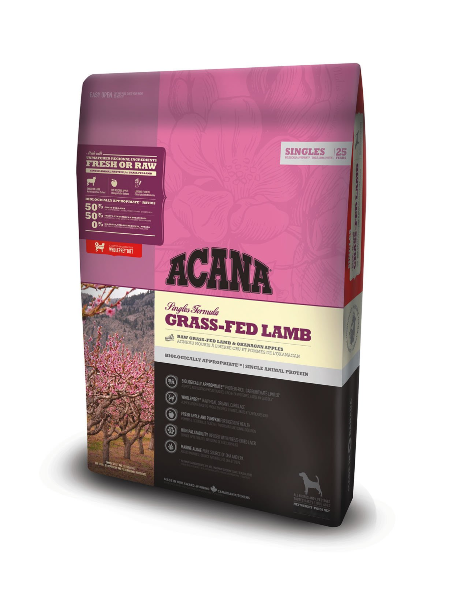 Acana Grass Fed Lamb Adult Dog Dry Food