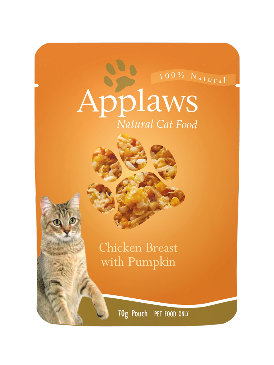 Applaws Cat Pouches - Chicken With Pumpkin In Broth 70g