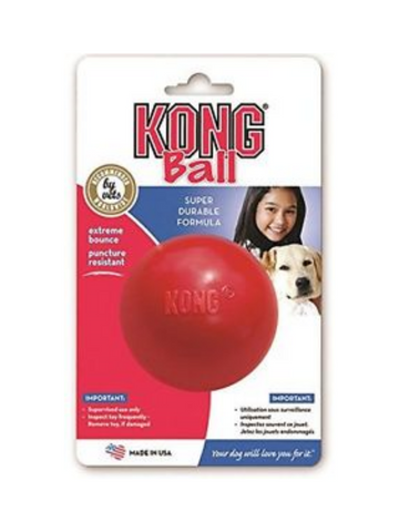 Kong Ball With Hole Dog Toy