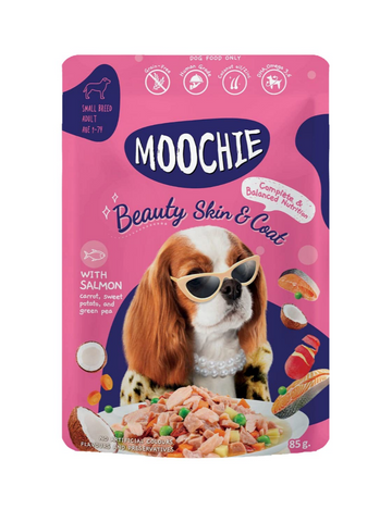 Moochie Dog Beauty n Skin Mince With Tuna 85g