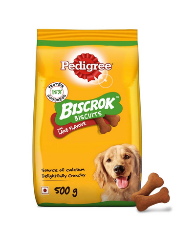 Pedigree Biscrok Lamb Biscuit