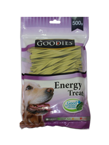 GoodieS Chlorophyll Flavor Dog Chews  500g