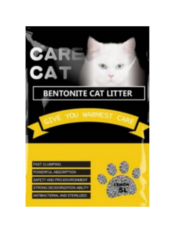 Care Cat Litter Lemon