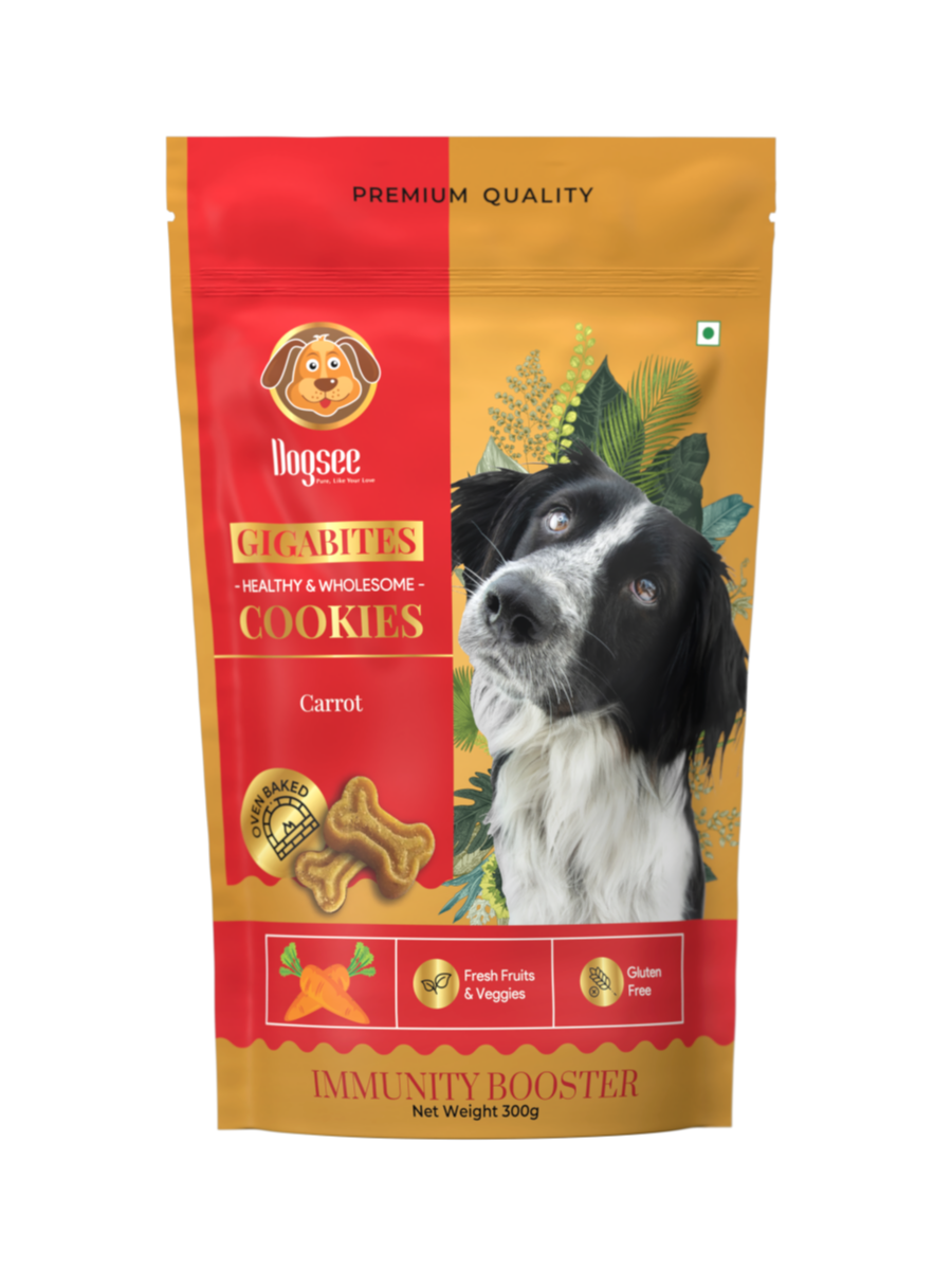 Dogsee Gigabites Carrot Cookies 300g