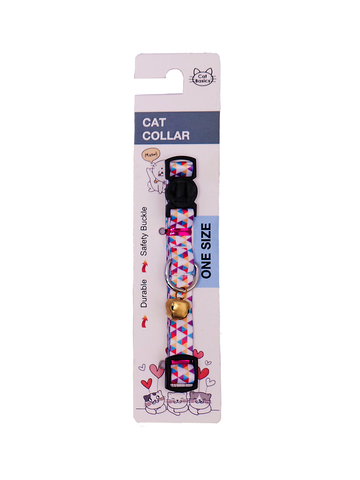 Cat Basics Multicolour Triangle Cat Collar