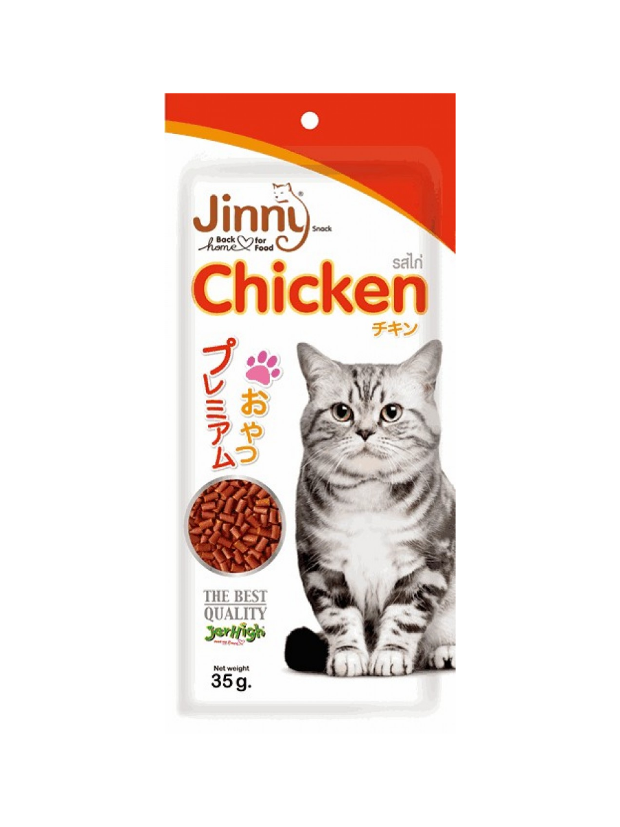 Jinny Chicken Snack for Cats 35g